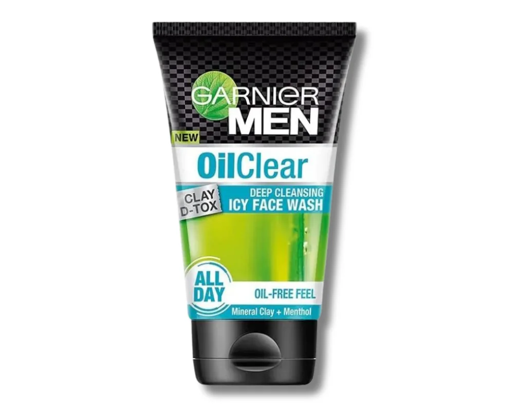 Garnier Men Oil Clear Clay Face Wash 100gm