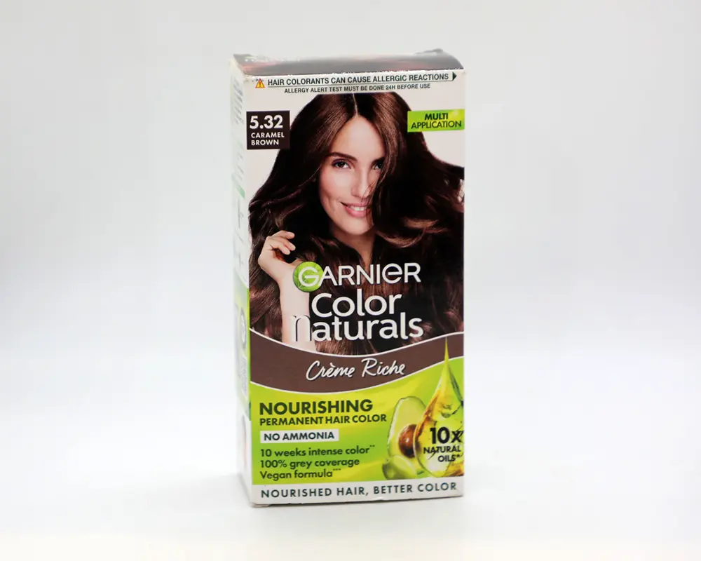 Garnier Color Naturals Shade 5.32 Caramel Brown 70ml+60gm