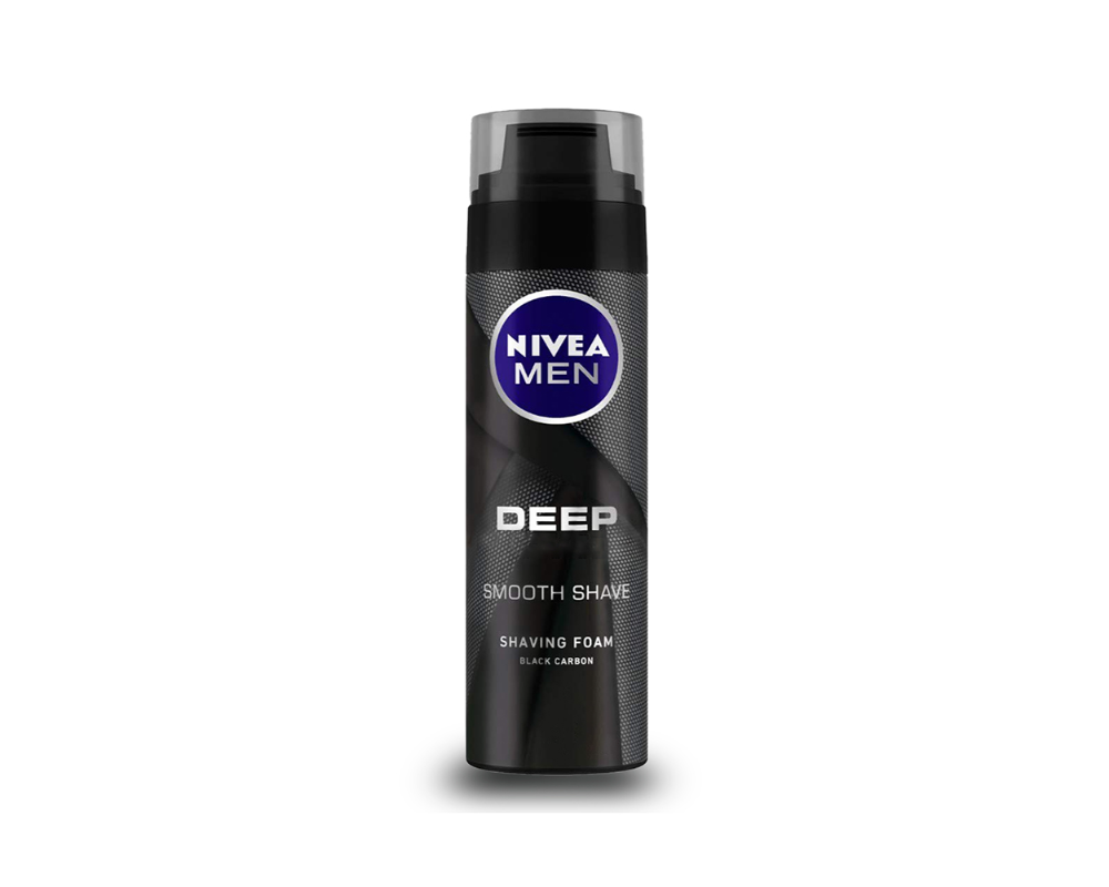 NIVEA MEN Deep Smooth Shaving Foam 200ml