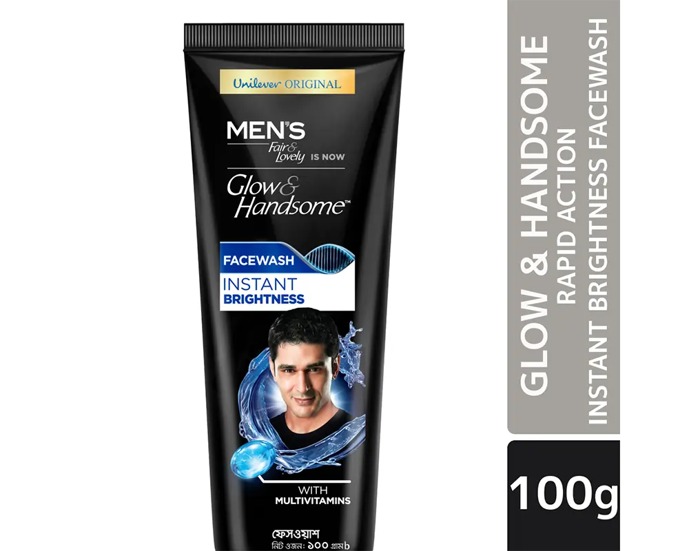 Glow & Handsome Mens Facewash 100gm