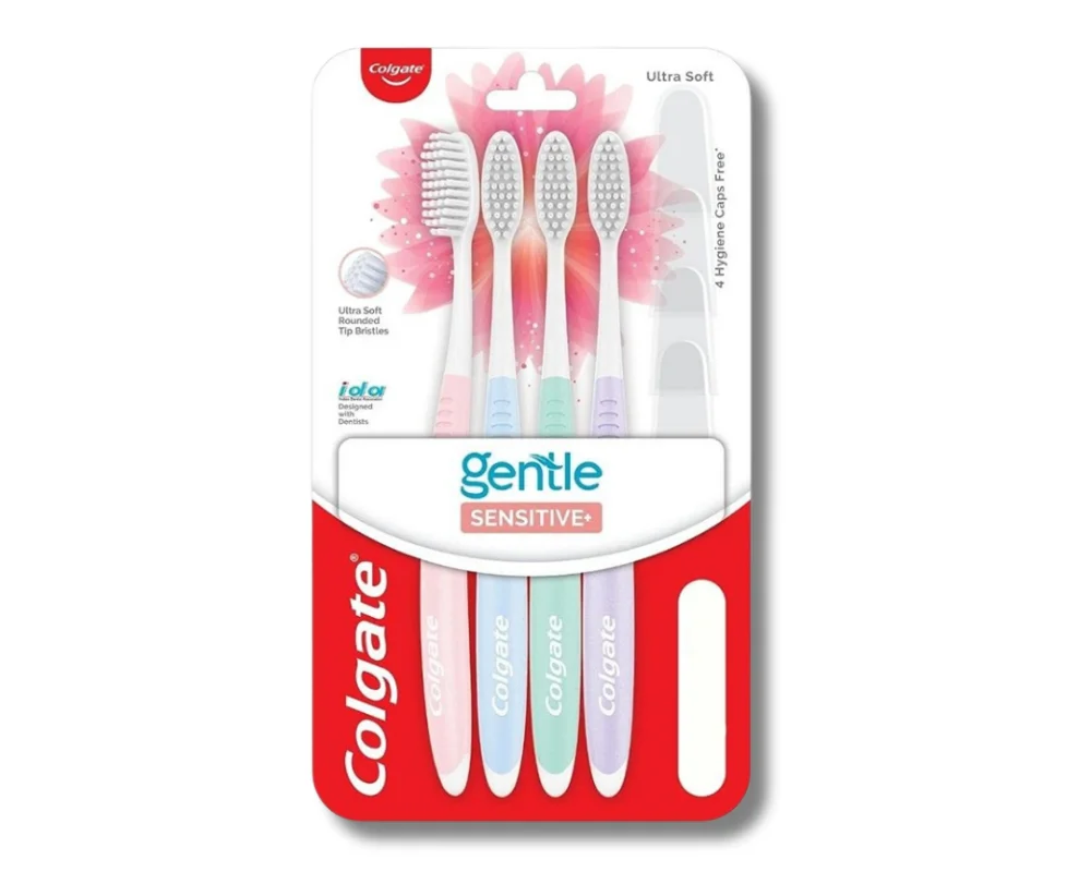 Colgate Gentle Sensitive Toothbrush 4Pcs
