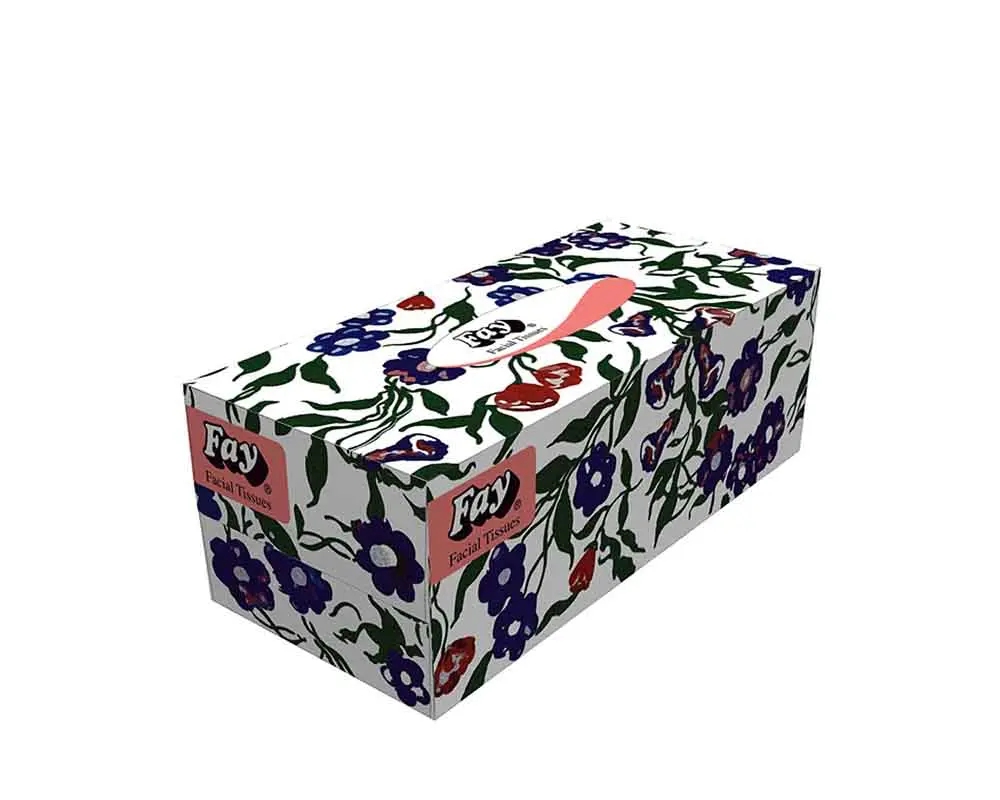 Fay Facial Tissues (2X150)Pcs 300 Sheet