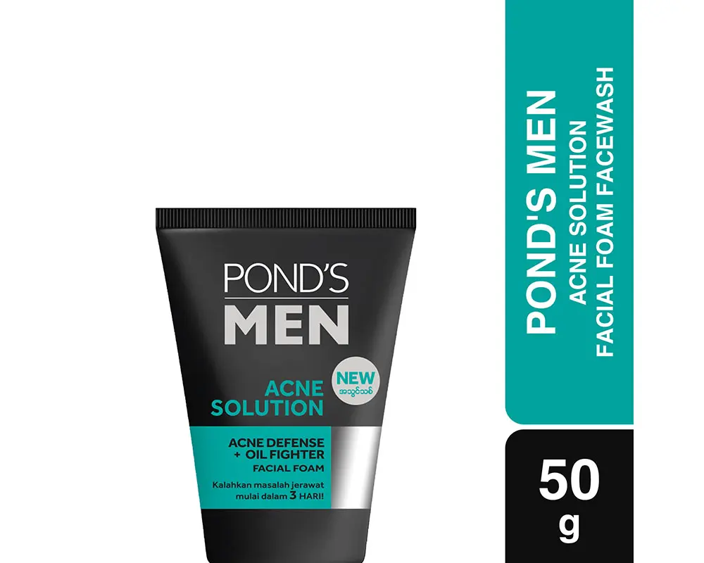 POND'S Men Acne Solution Facial Foam 50gm