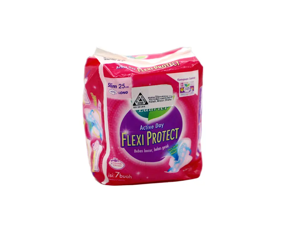 Laurier Sanitary Napkin Flexi Protect 25cm 7Pad
