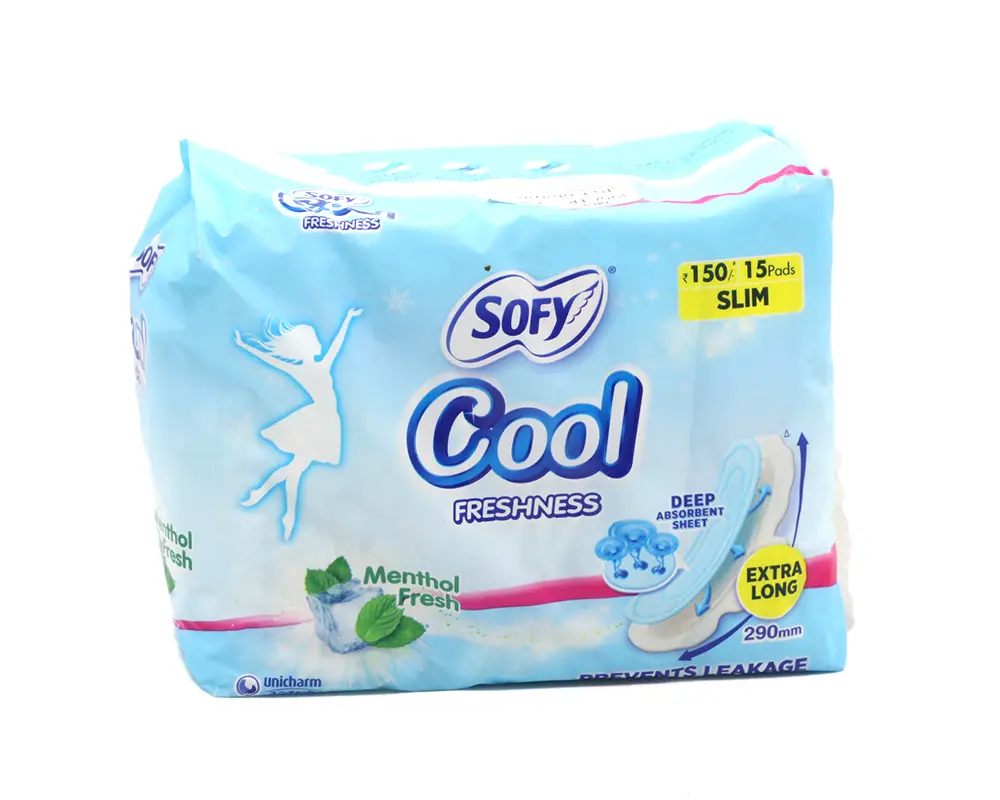 Sofy Sanitary Napkin Anti Bacteria (290mm) XL 15Pads