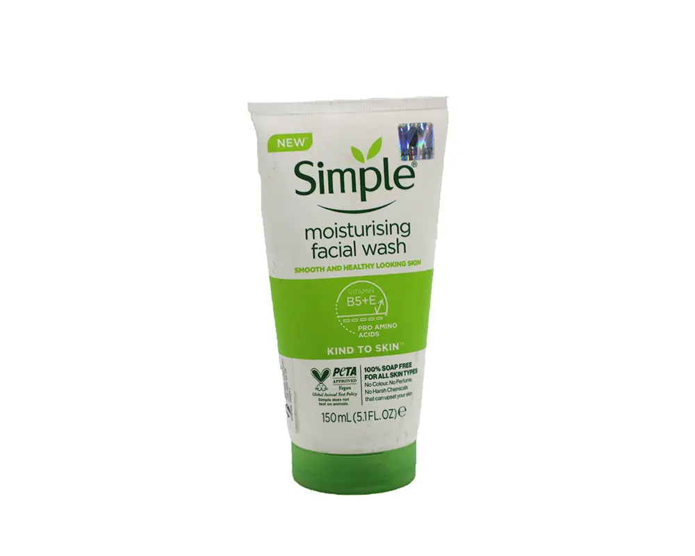 Simple Moisturising Facial Wash 150ml
