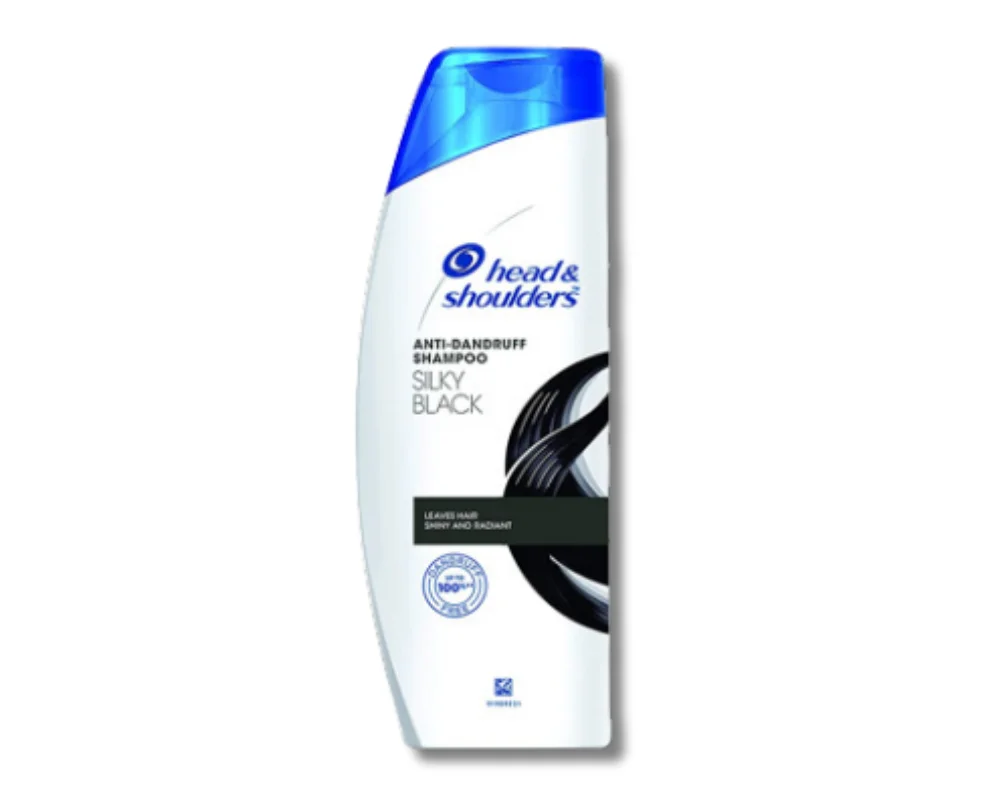 Head & Shoulders Anti-Dandruff Shampoo Silky Black 340ml