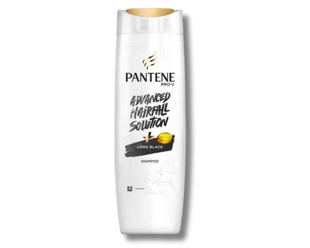 Pantene Long Black Shampoo 340ml