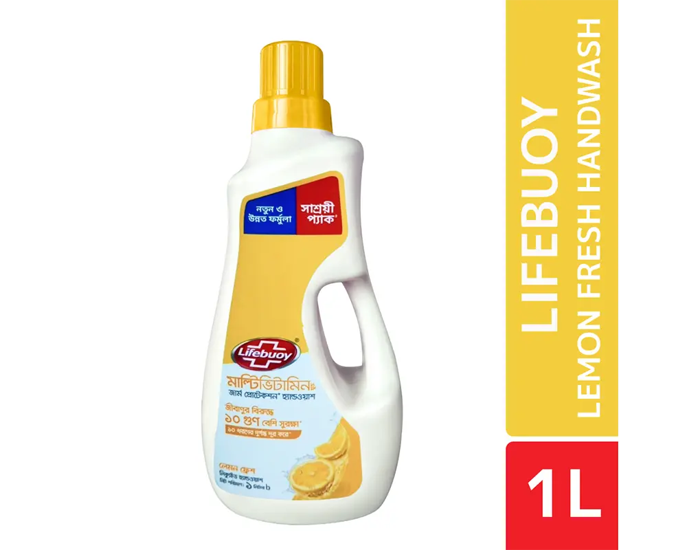 Lifebuoy Lemon Fresh Hand Wash 1Ltr.