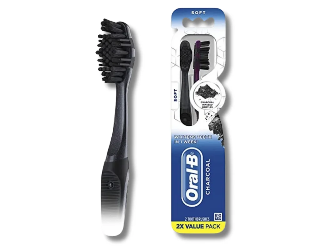 Oral-B Charcoal Deep Clean Black Soft (Value Pack)