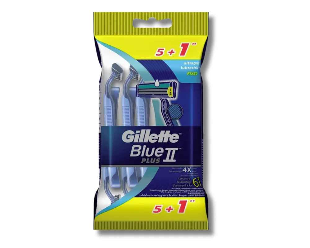 Gillette Blue 2 Razor (5+1) IN