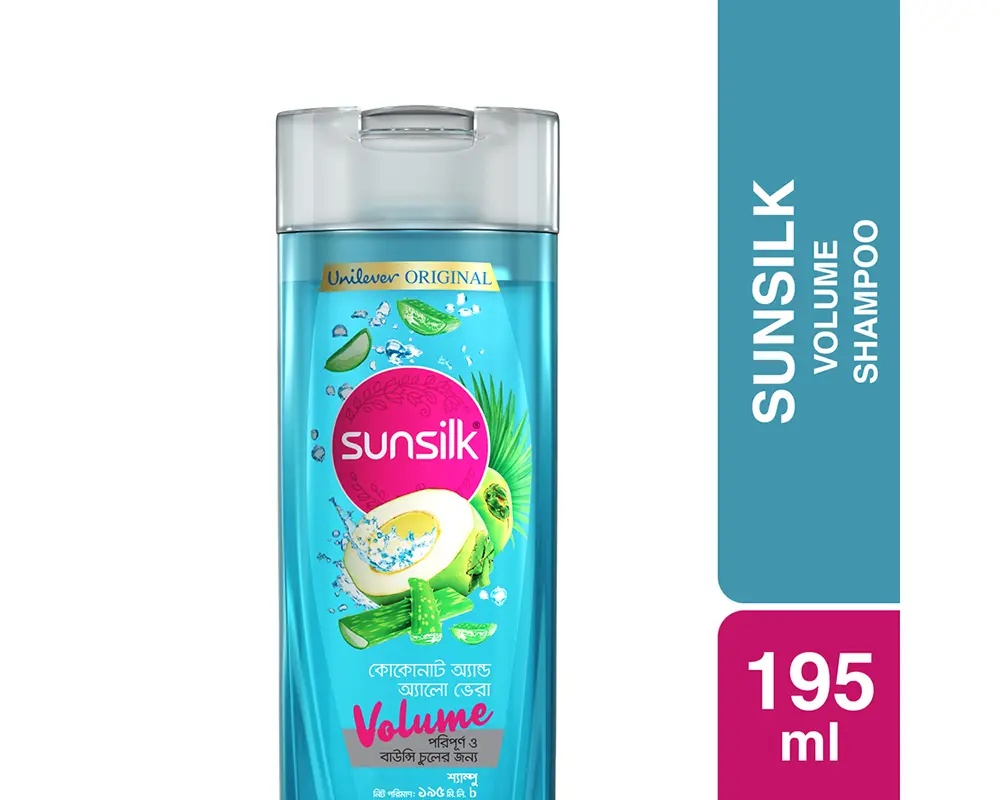 Sunsilk Coconut & Aloe Vera Shampoo 180(±)15ml