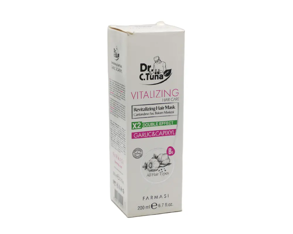 Dr. C Tuna Vitalizing Hair Musk Garlic 200ml Turkey