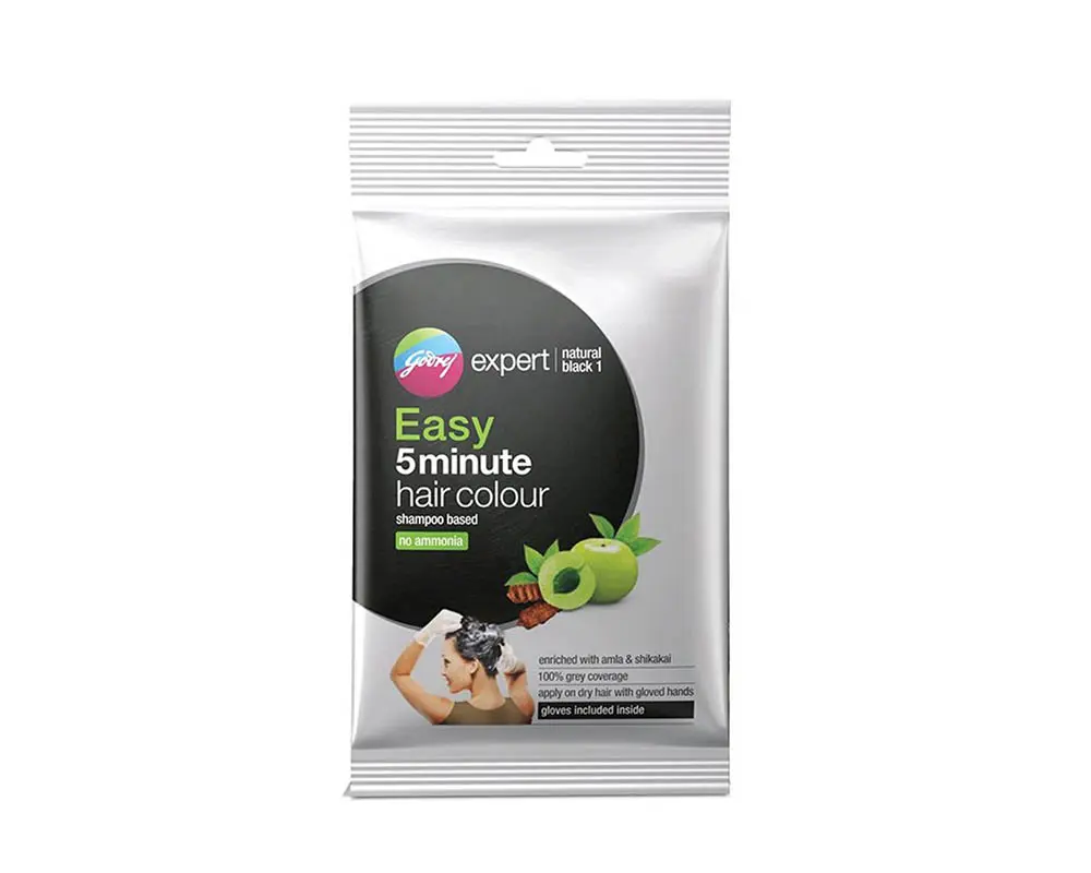 Godrej Extra Black Shampoo Based Hair Color 18ml