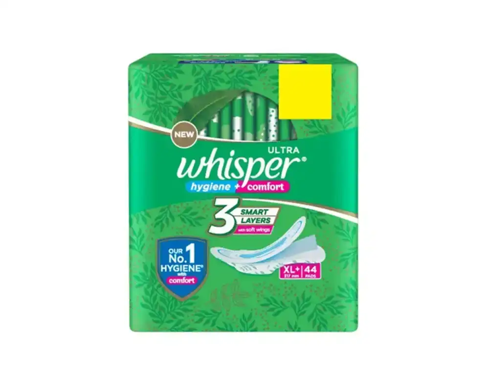 Whisper Ultra Sanitary (XL+) 44Pads