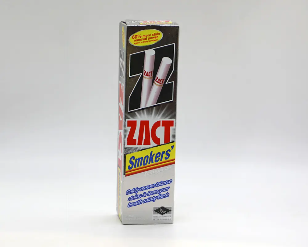 Zact Smokers Toothpaste 150gm