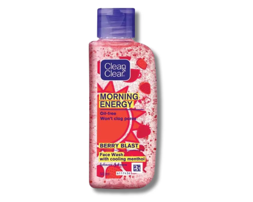 Clean & Clear Morning Energy Berry Blast Face Wash 50ml India