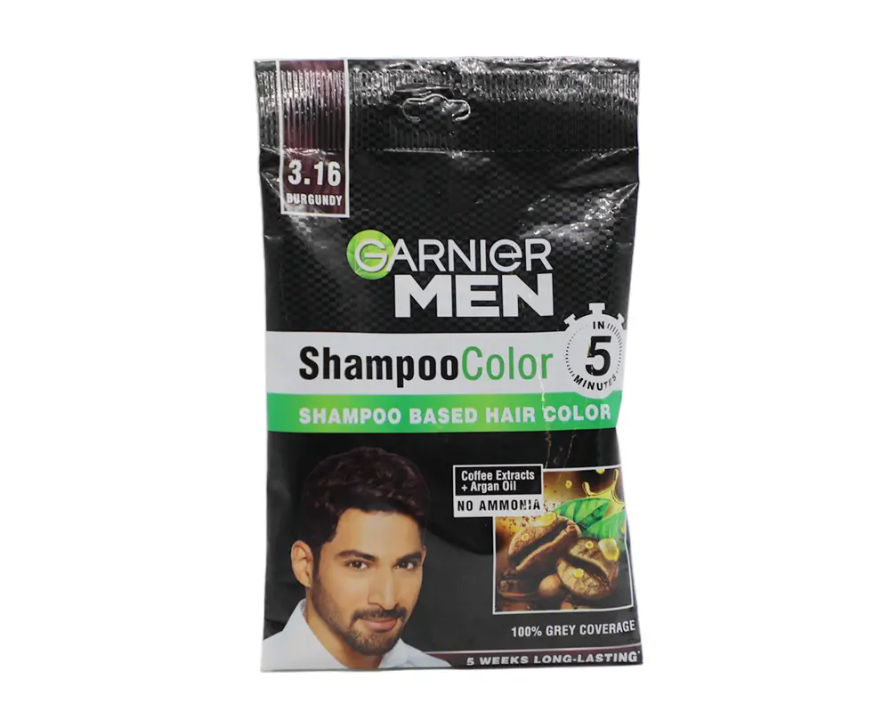 Garnier Men Shampoo Color Burgundy 10+10ml