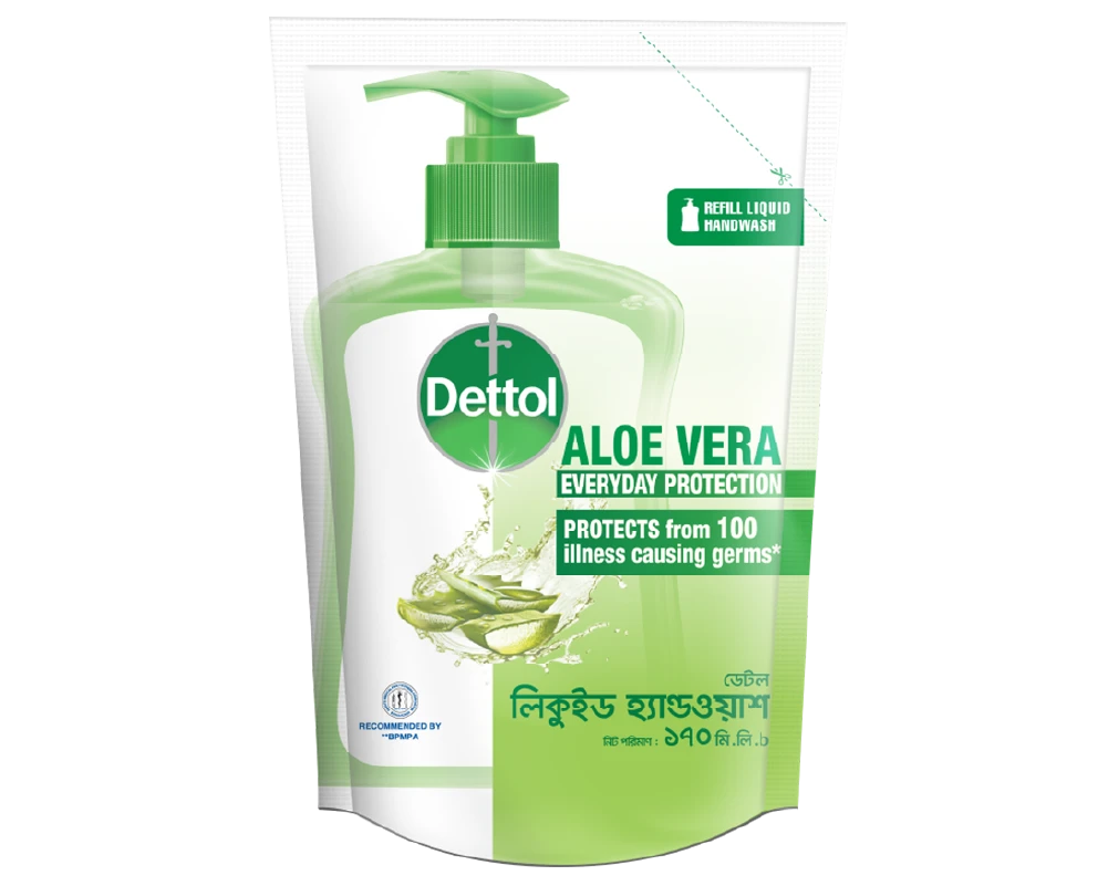 Dettol Aloe Vera Hand Wash 170ml