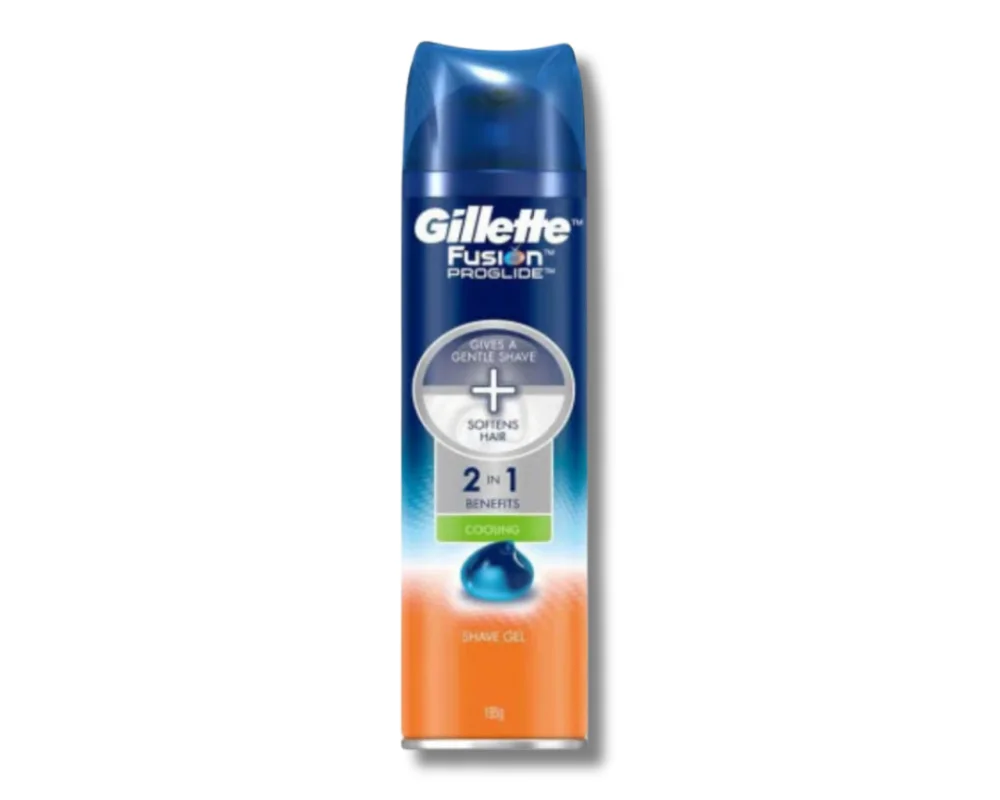 Gillette Fusion Cooling Shaving Gel 195gm (A)
