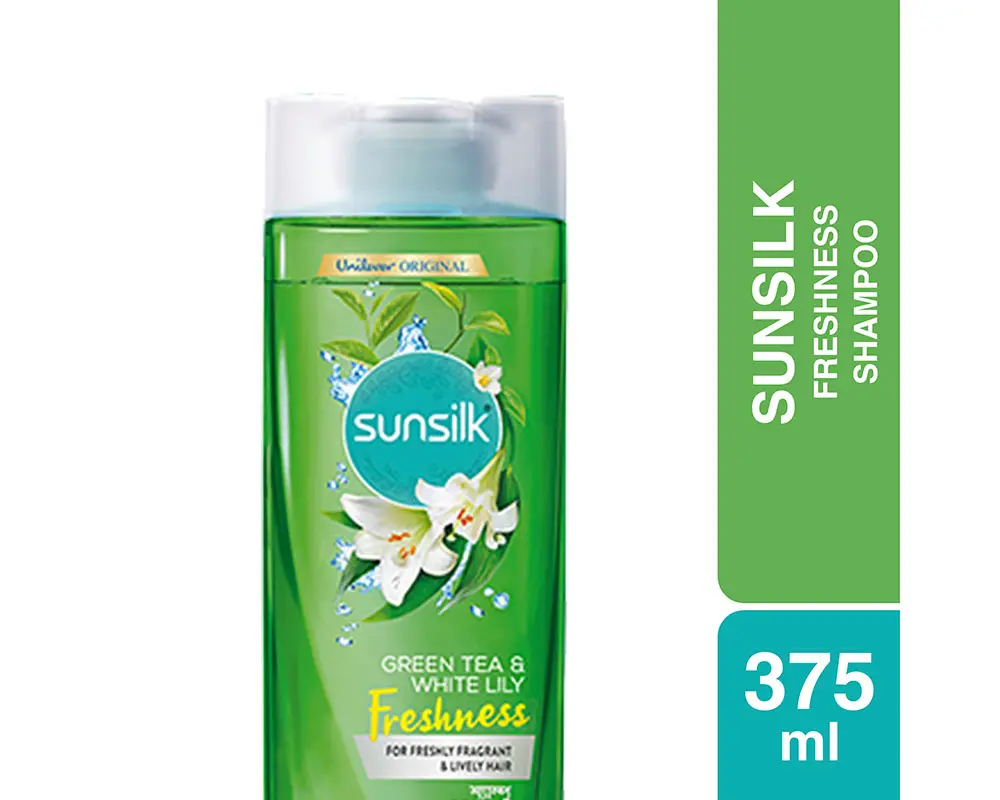 Sunsilk Green Tea & White Lily Shampoo 375ml