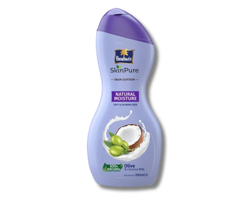 Parachute SkinPure Natural Moisture Lotion 300ml (Buy1 Get100ml Free)