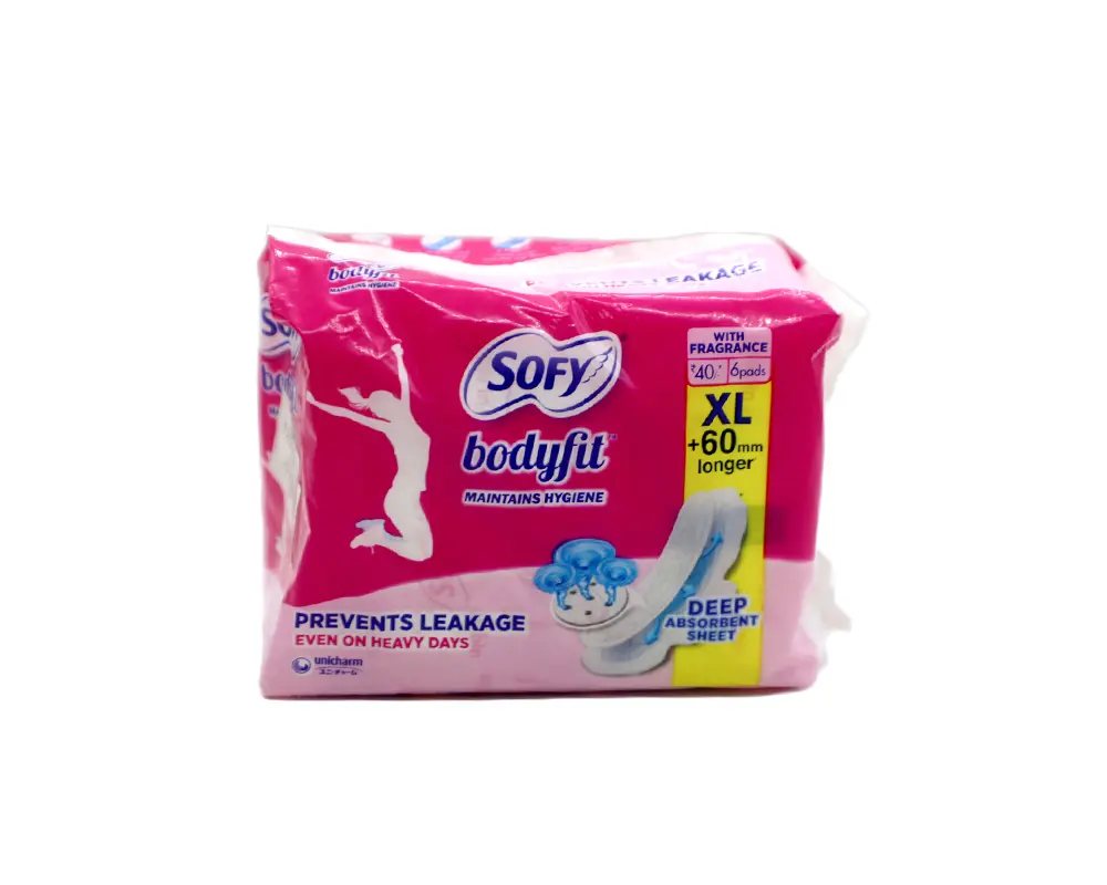 Sofy Sanitary Napkin Bodyfit 6Pcs