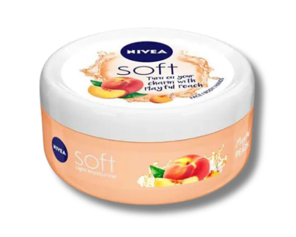 NIVEA Soft Light Playful Peach Moisturizing Cream 50ml (India)