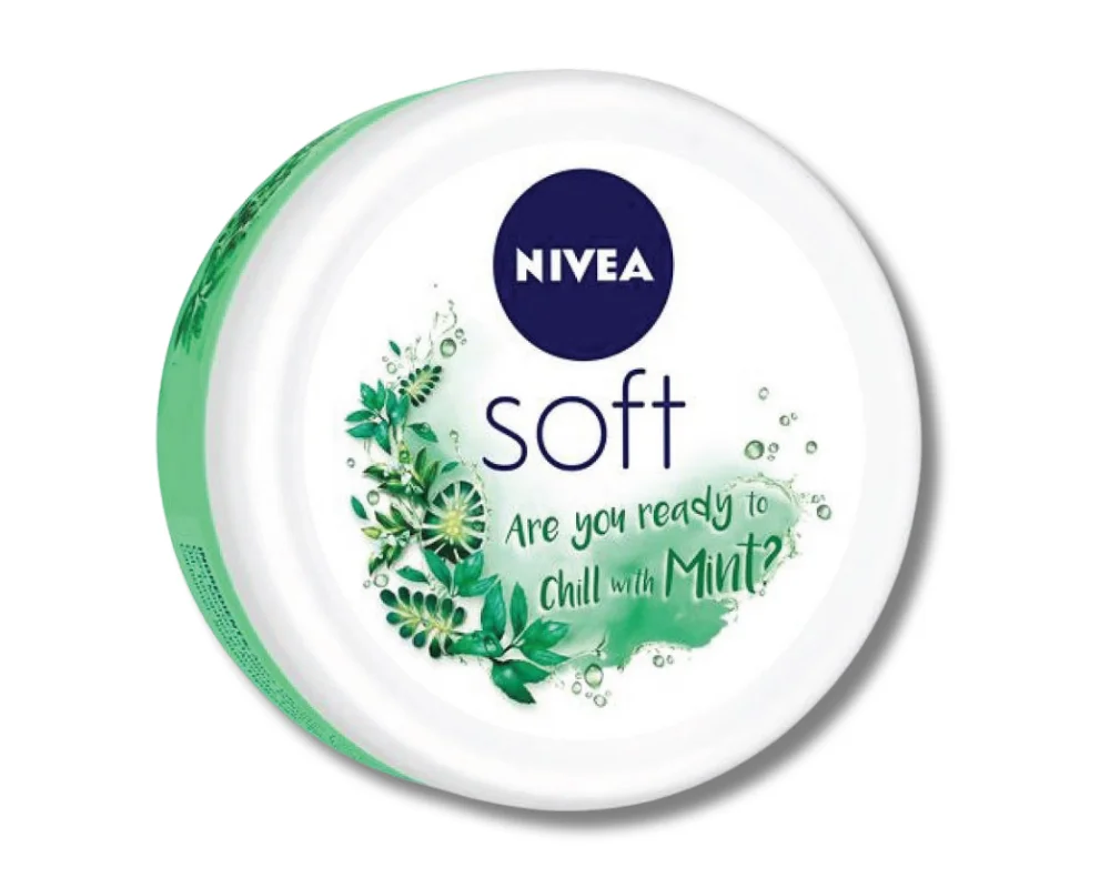 NIVEA Soft Chilled Mint Cream 50ml (India)