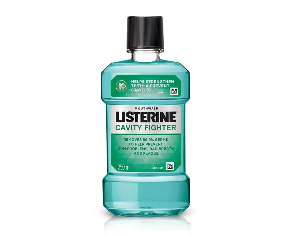 LISTERINE Cavity Fighter Mouth Wash 250ml (India)