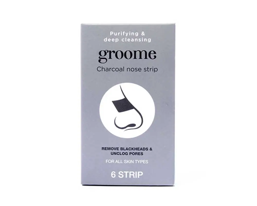 Groome Charcoal Nose Strip 6Pcs CN