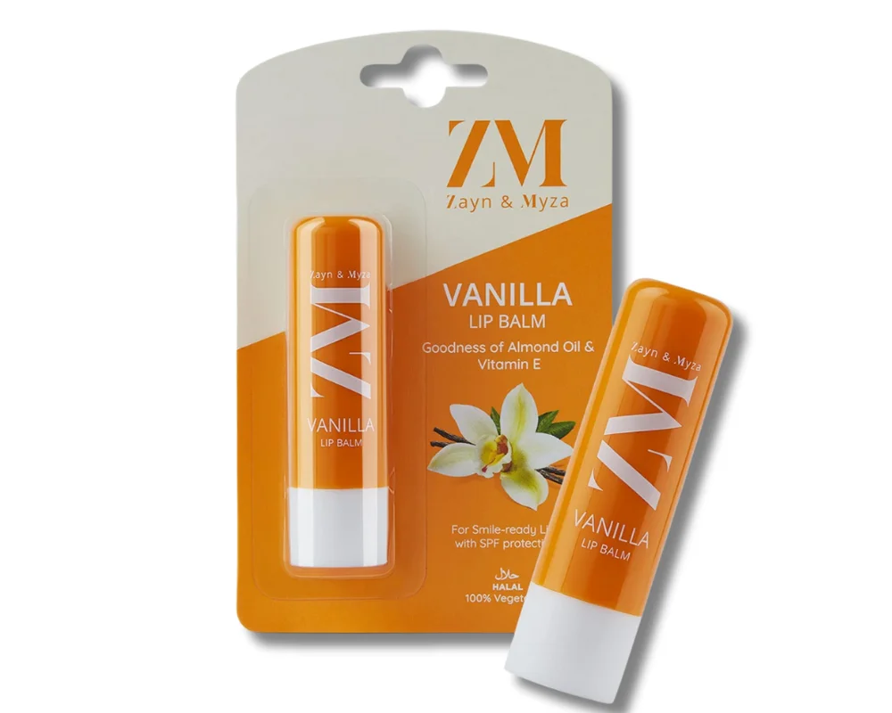 Zayn & Myza Vanilla Lip Balm 4.5gm India (Buy1 Get1 Free)