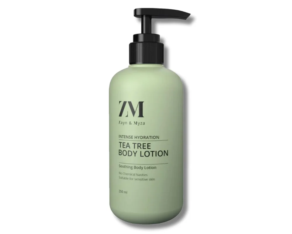 Zayn & Myza Tea Tree Body Lotion 250ml (Buy1 Get Lafz C.50gm Free)