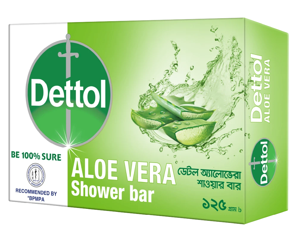 Dettol Aloe Vera Soap 125(±)25gm