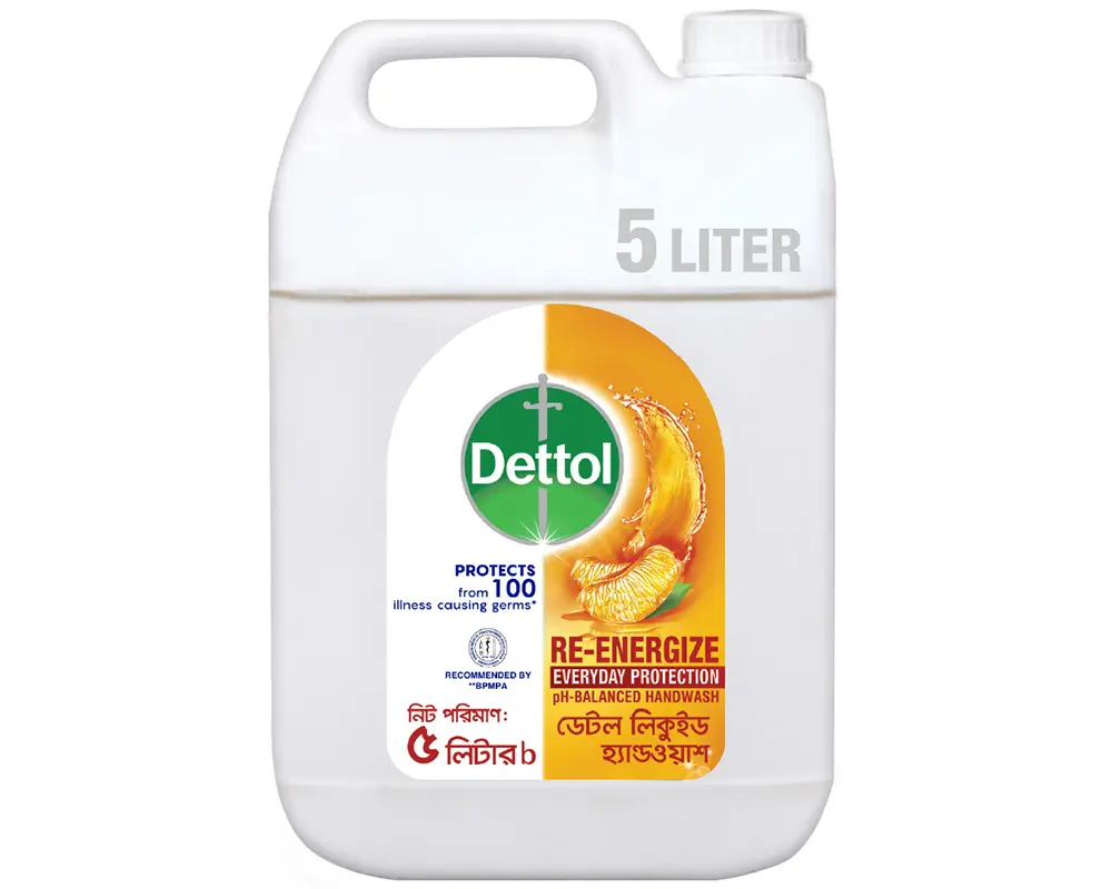 Dettol Re-Energize Hand Wash 5Ltr.