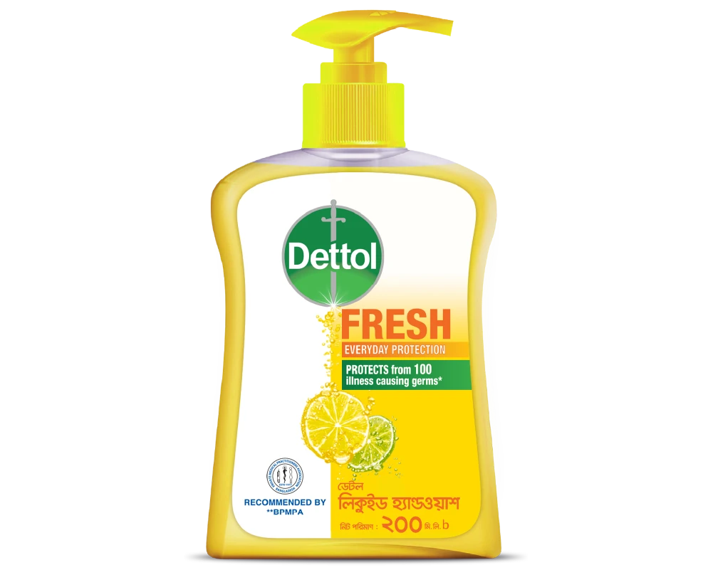 Dettol Handwash Fresh 200ml (Pump)