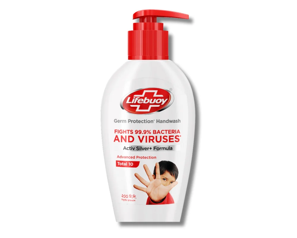 Lifebuoy Hand Wash 200ml (Buy1 Get Container Free)