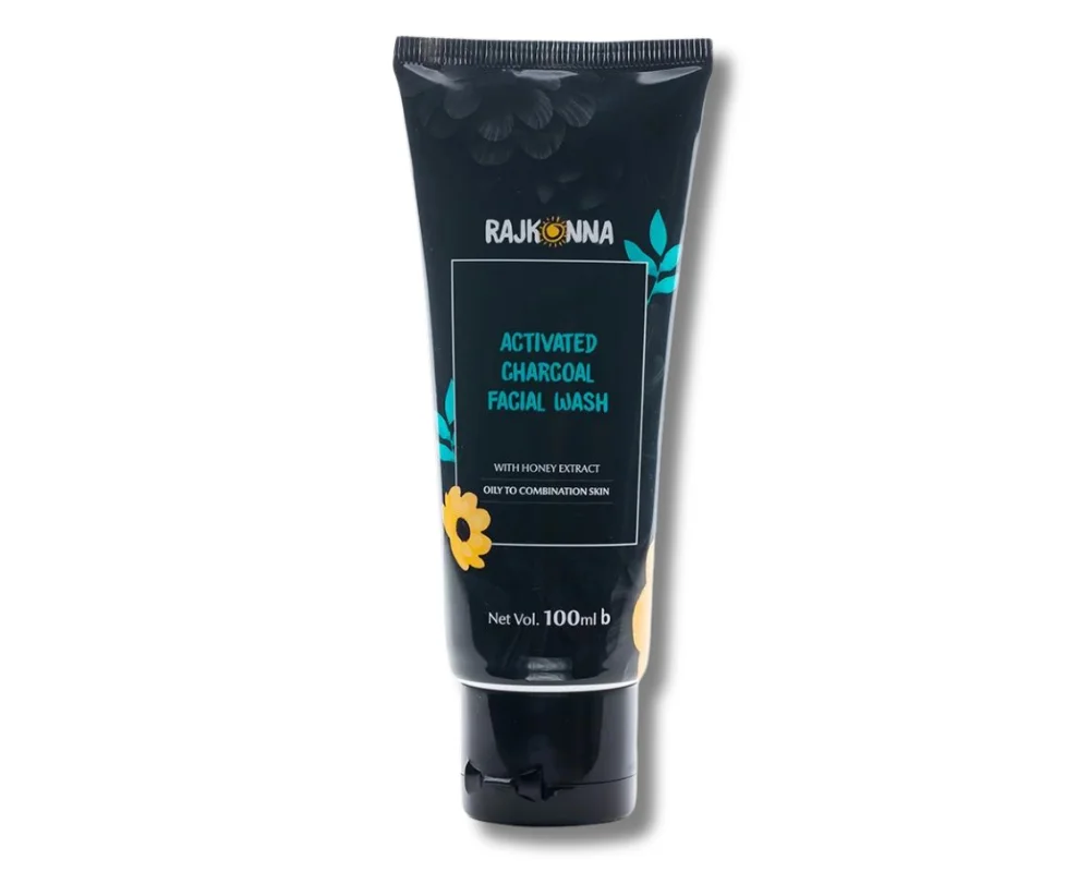 Rajkonna Activated Charcoal Face Wash 100ml