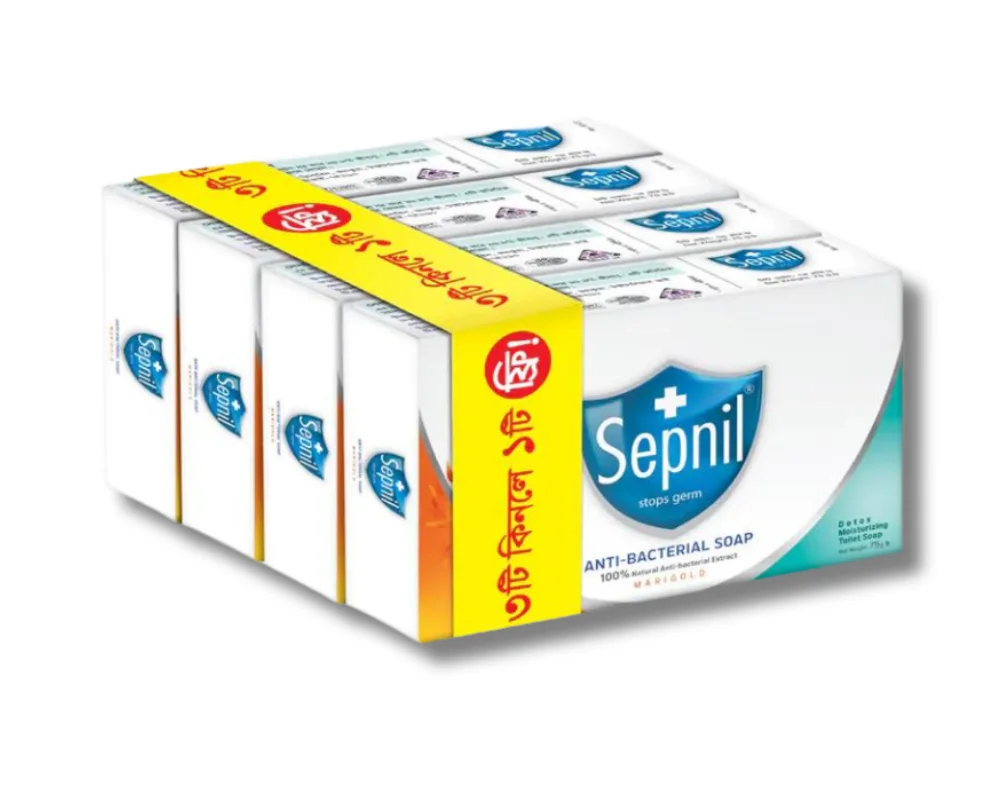 Sepnil Anti Bacterial Soap 100gm (Buy3 Get1 Free)