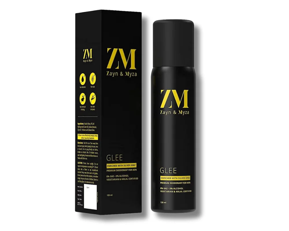 Zayn & Myza Glee Premium Body Spray 120ml India (Buy1 Get1 Free)