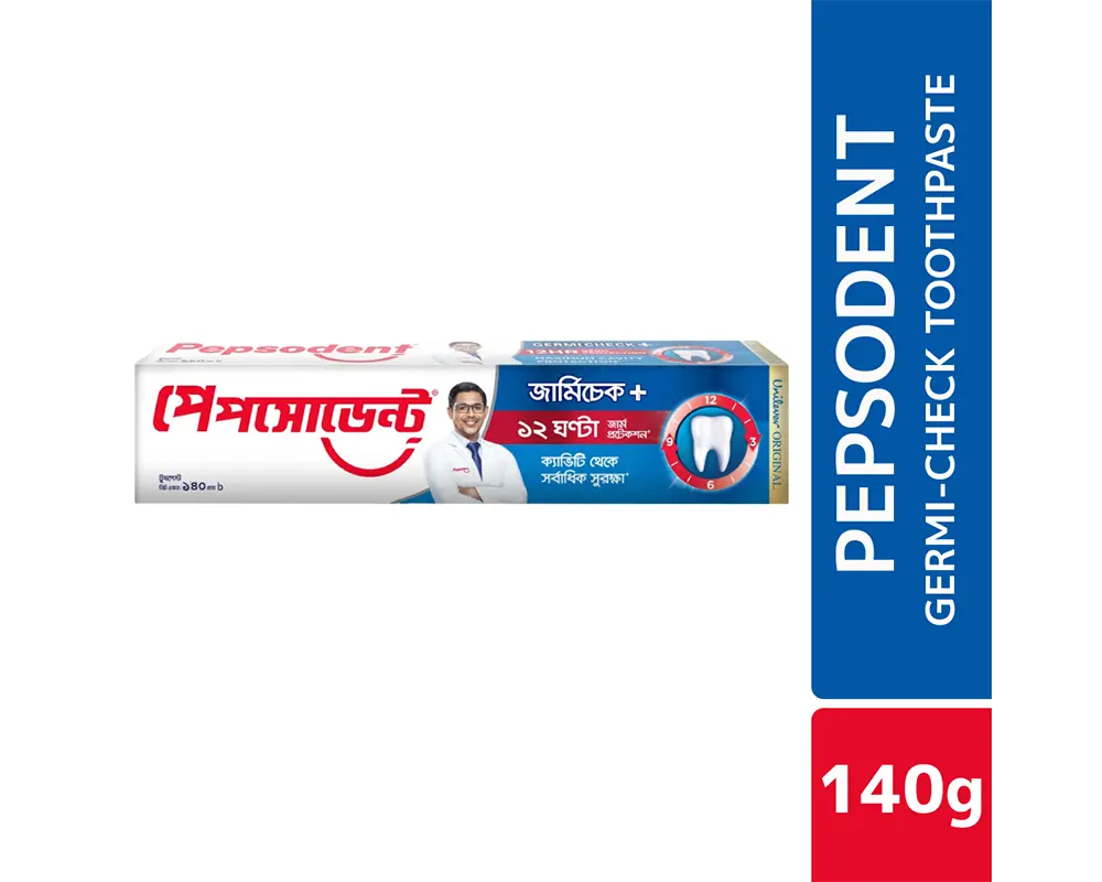 Pepsodent Germicheck Toothpaste 140gm