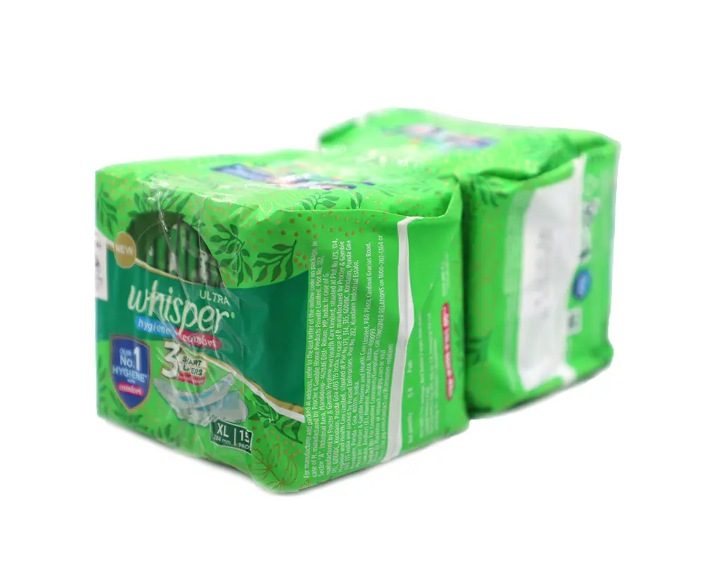 Whisper Ultra XL-15Pads (Buy2 Save 120 tk)