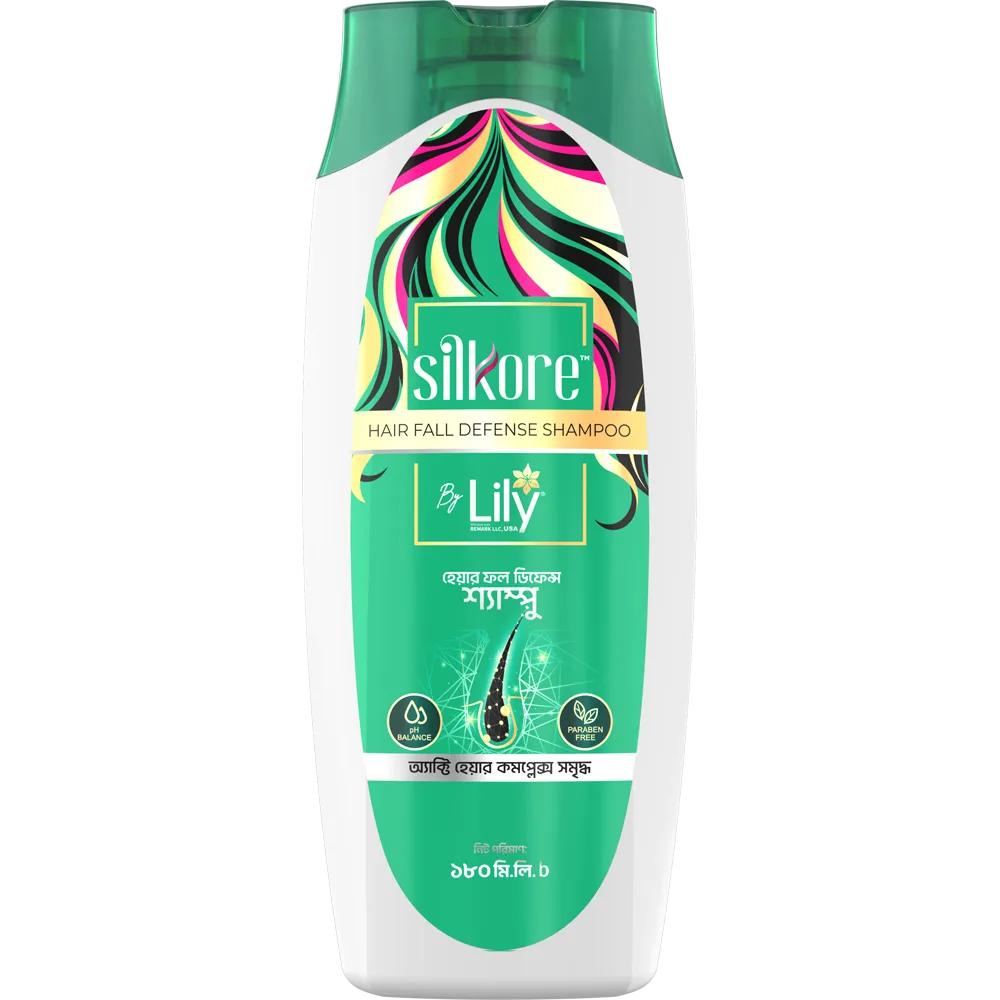 LILY Silkore Shampoo Hair Fall Defense 180ml