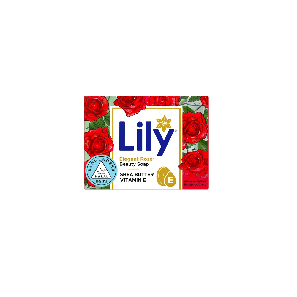 LILY Beauty Soap Elegant Rose 100gm
