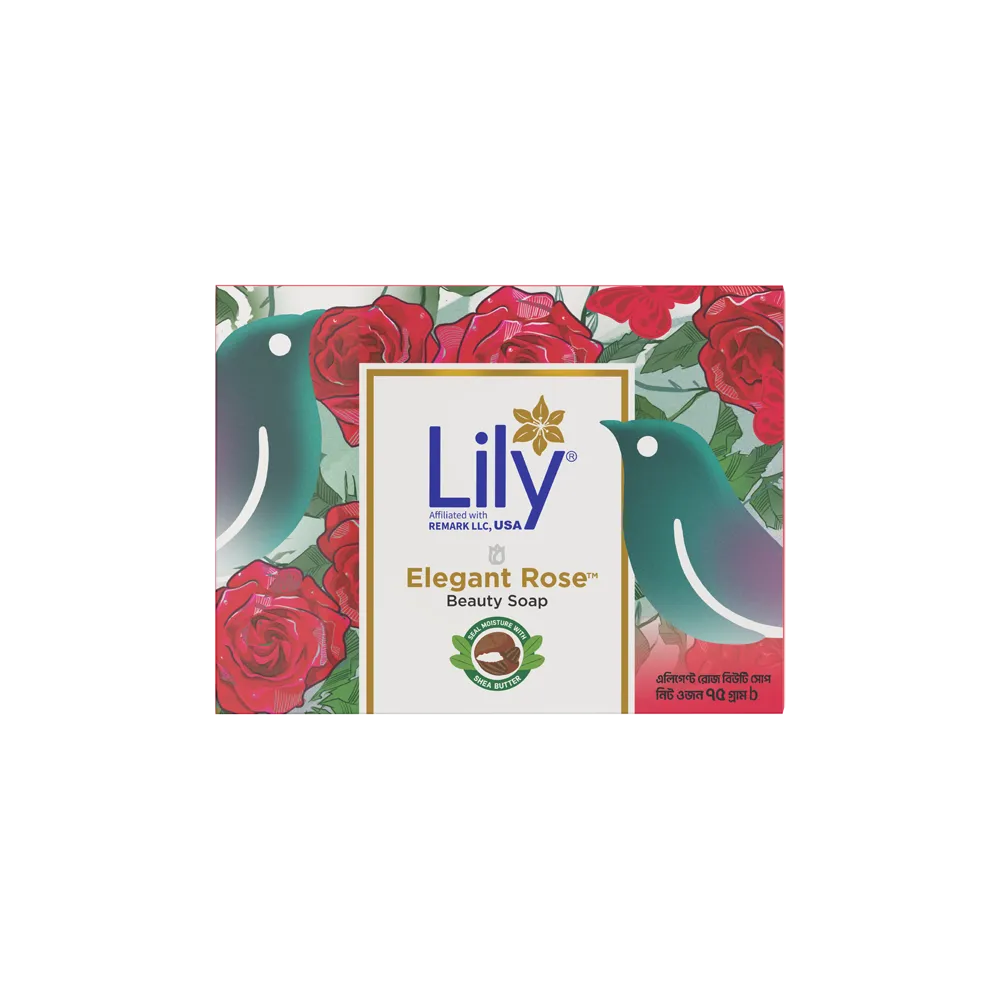 LILY Beauty Soap Elegant Rose 75gm