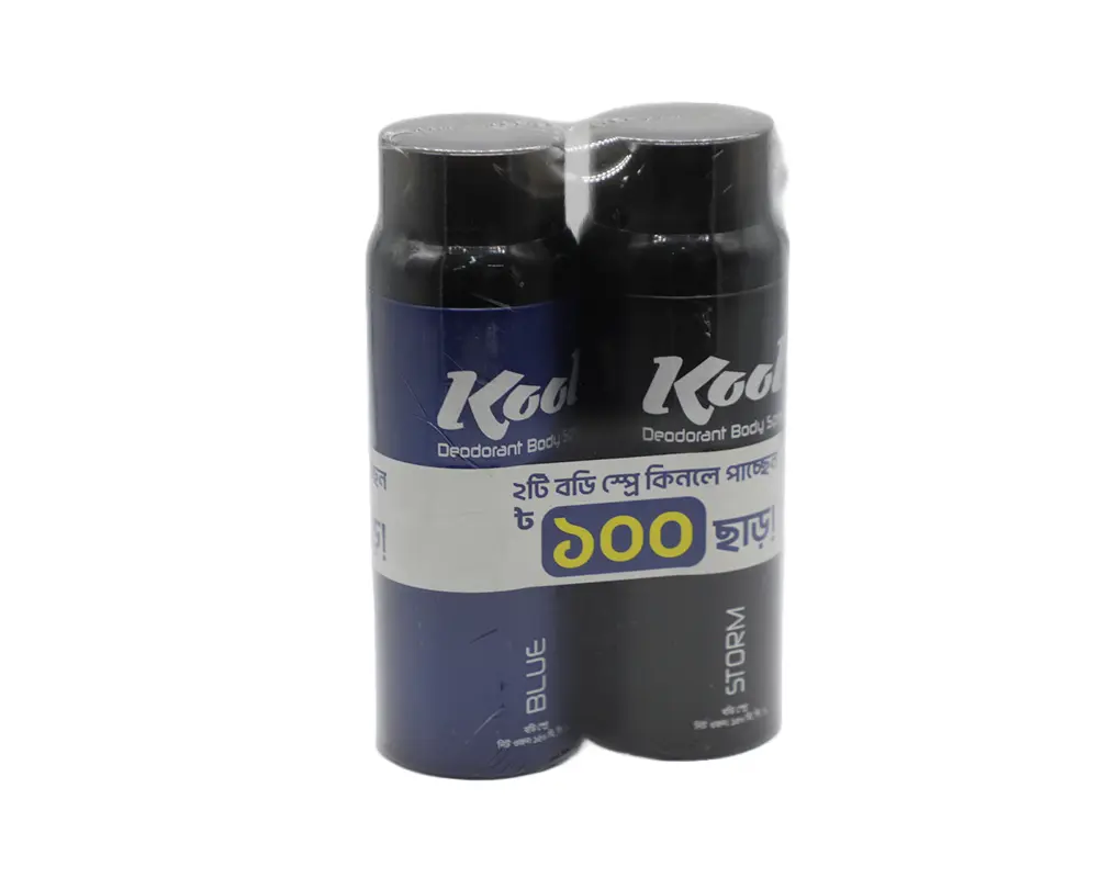 Kool Body Spray 150ml (Buy2 Save 100tk)