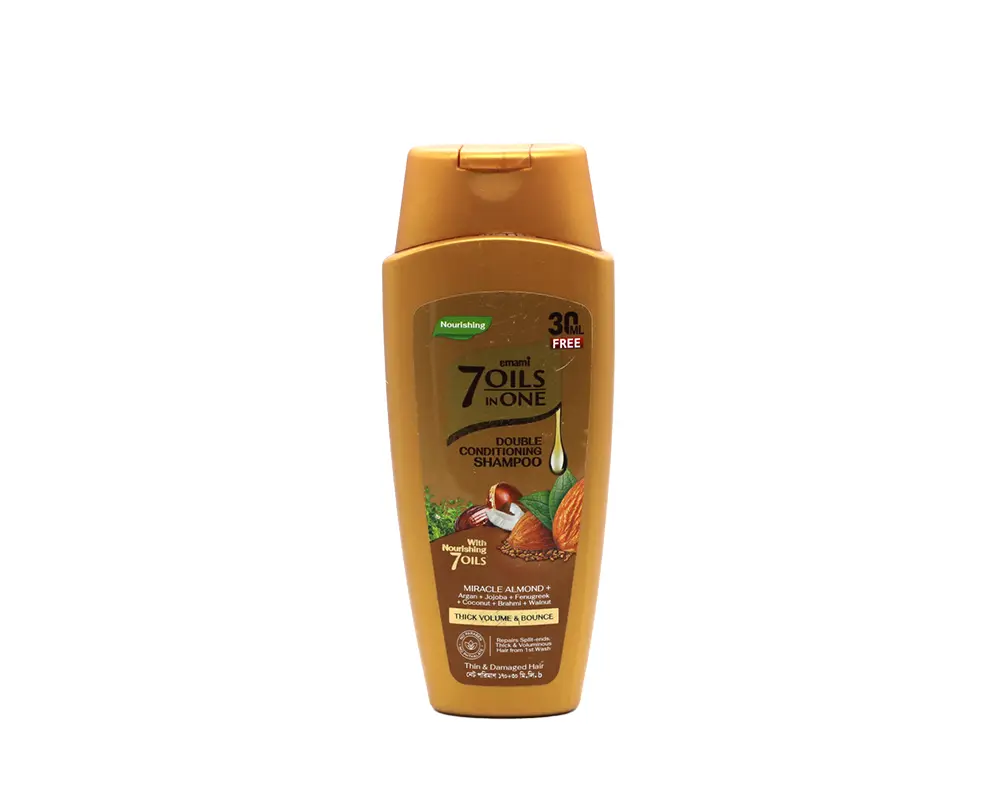Emami 7 Oils in One Miracle Almond + Conditioner Shampoo 170ml