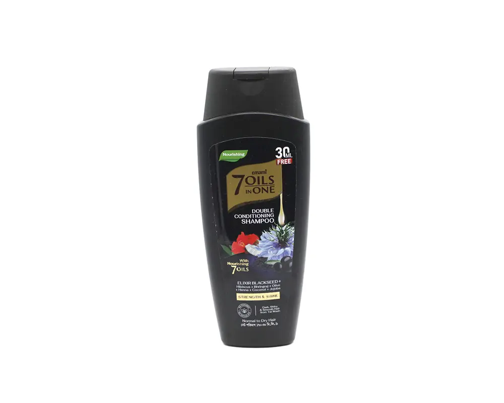 Emami 7 Oils in One Elixir Black Seed + Conditioner Shampoo 170ml