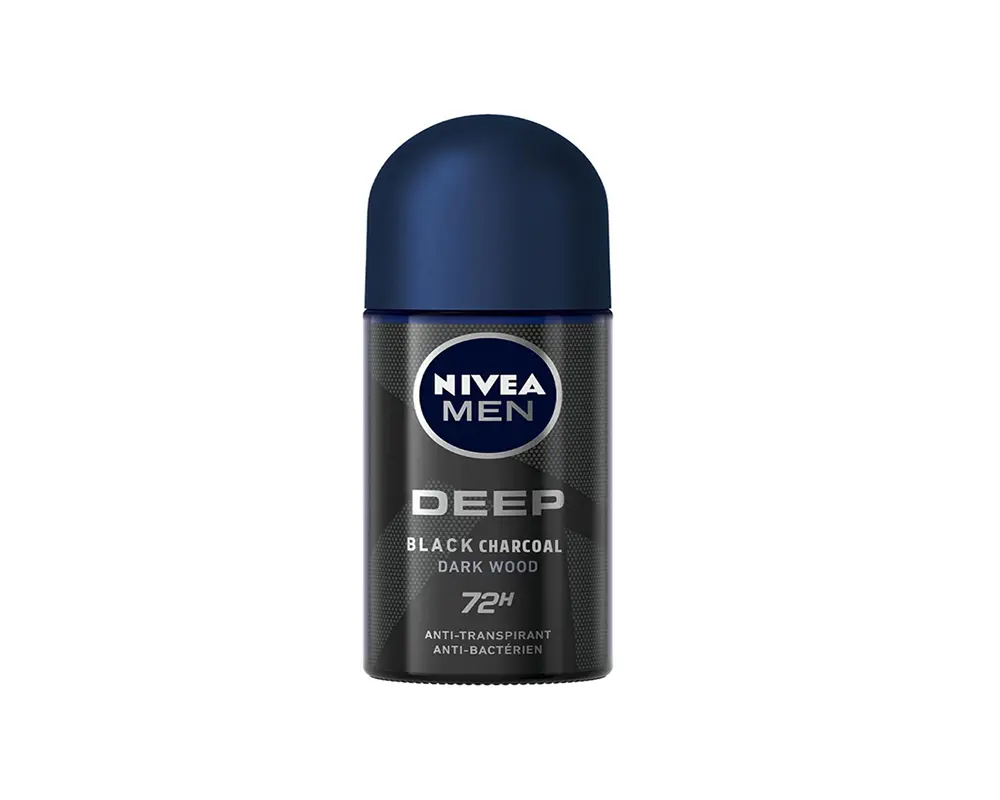 NIVEA Men Deep Black Charcoal Roll On 25ml