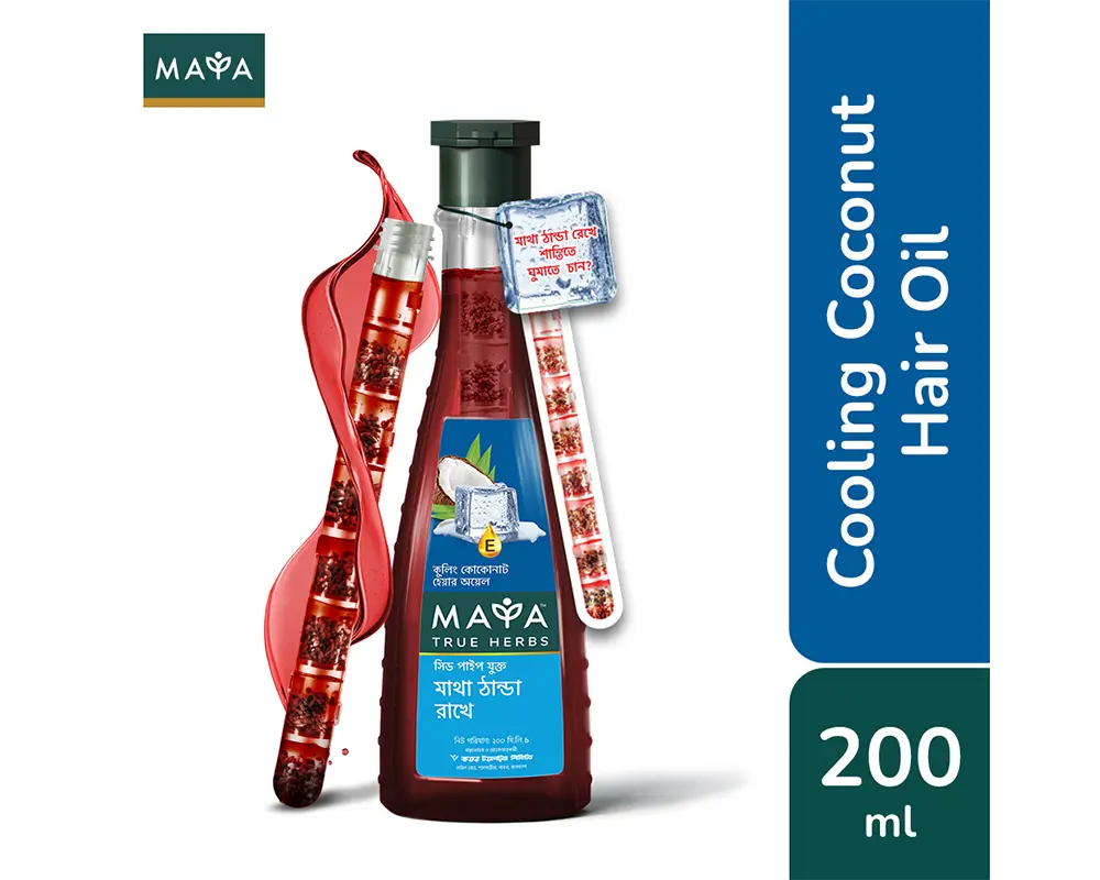 Maya Cooling Coconut Hair Oil 200ml